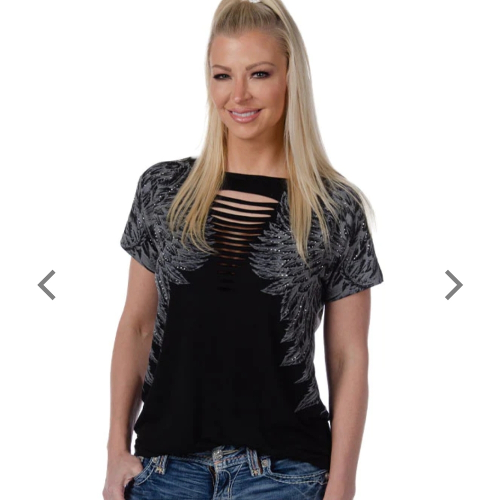 Inked shop slasher tee